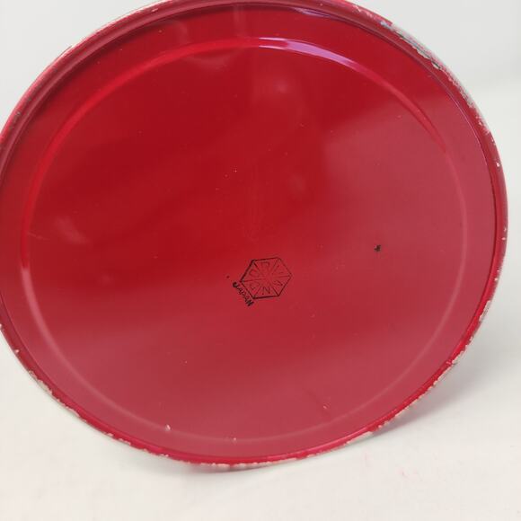 Vintage JAPAN American Flag Tins (2) Max Factor Containers Labor Day, Noel - Picture 5 of 11